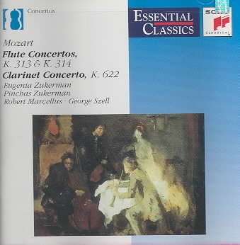 Mozart: Flute Concertos, Clarinet Concerto cover