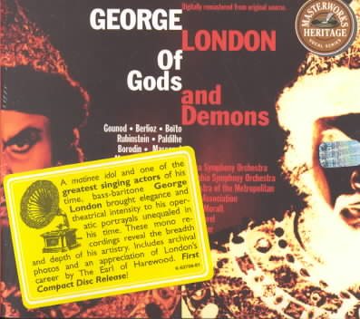 George London: Of Gods and Demons cover