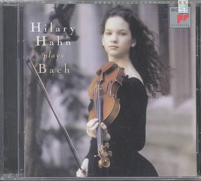 Hilary Hahn plays Bach cover