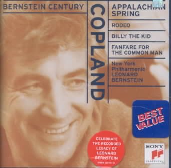 Bernstein Century - Copland: Appalachian Spring, Rodeo, etc / Bernstein, New York PO cover