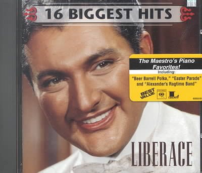 16 Biggest Hits by Liberace cover