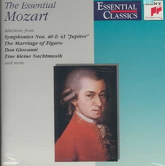 The Essential Mozart: Solo, Vocal and Orchestral Masterpieces cover