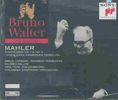 Mahler: Symphonies 1 & 2 cover