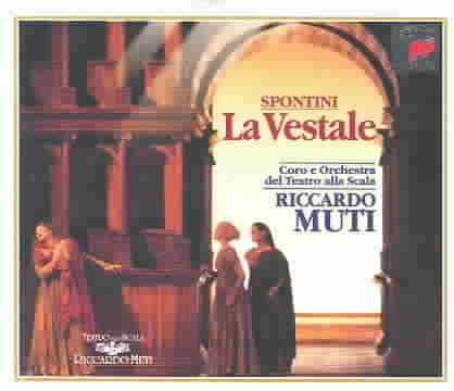 Spontini - Le Vestale / Huffstodt, Michaels-Moore, Kavrakos, D. Graves, Teatro alla Scala, Muti cover