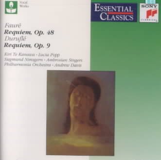 Faure: Requiem, Op. 48 / Durufle: Requiem, Op. 9 (Essential Classics) cover