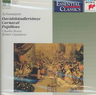 Schumann: Davidsbundlertanze / Carnaval / Papillons (Essential Classics) cover