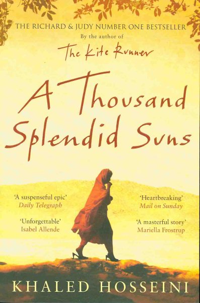 A Thousand Splendid Suns. Khaled Hosseini cover