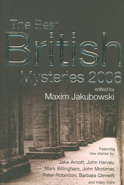 The Best British Mysteries 2006 (Best British Mysteries (Paperback)) cover