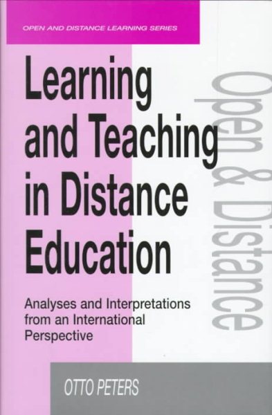 Learning and Teaching in Distance Education: Analyses and Interpretations from an International Perspective (Open and Flexible Learning Series) cover