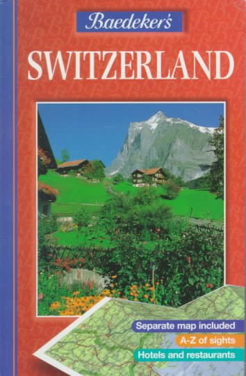 Baedeker's Switzerland cover