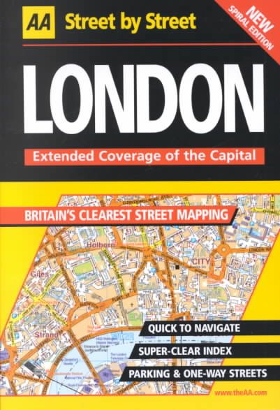 AA Street by Street: London: Extended Coverage of the Capital cover