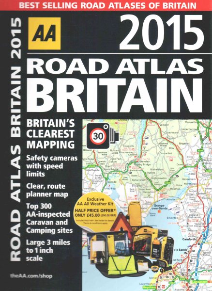 Road Atlas Britain 2015 cover