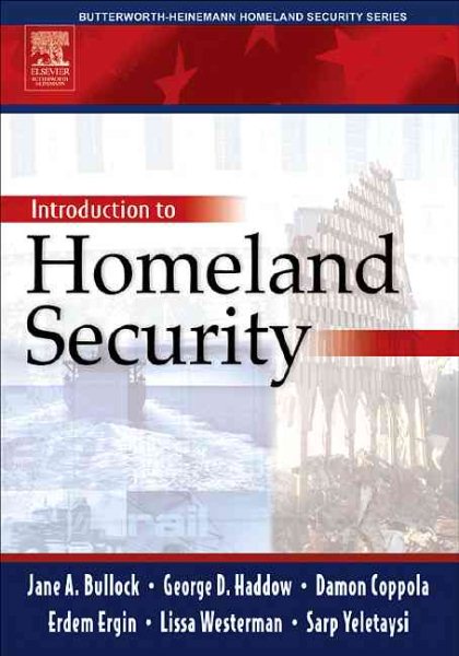 Introduction to Homeland Security (Butterworth Heinemann Homeland Security) cover