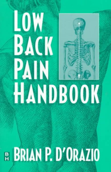 Low Back Pain Handbook cover