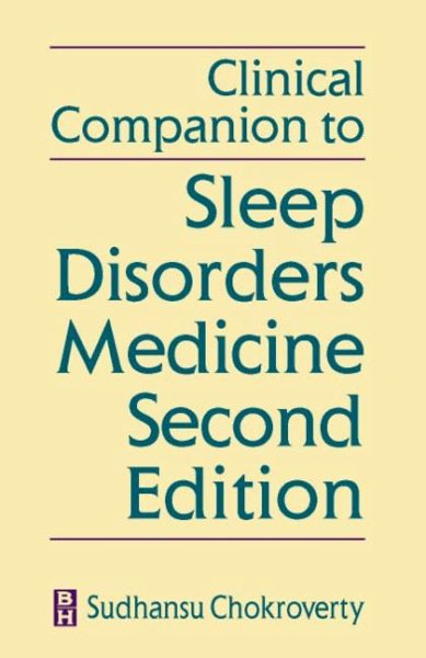 Clinical Companion to Sleep Disorders Medicine cover