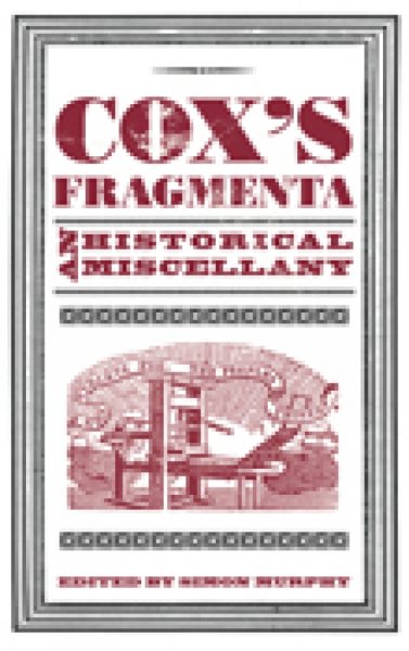 Cox's Fragmenta: An Historical Miscellany cover