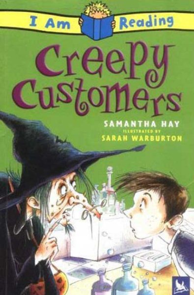 I Am Reading Creepy Customers cover