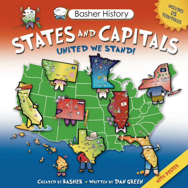 Basher History: States and Capitals: United We Stand cover