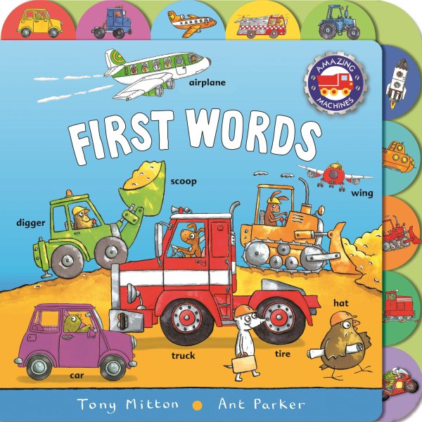 Amazing Machines: First Words cover