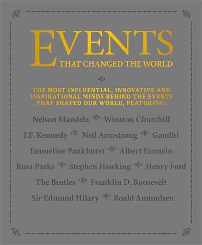 Events that Changed the World: The most influential, innovative and inspirational minds behins the events that shaped our world cover