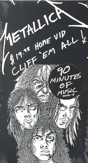 Metallica - Cliff 'Em All [VHS] cover