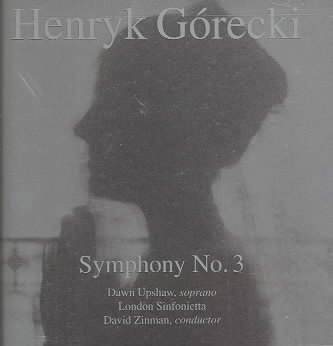 Gorecki: Symphony No. 3 cover