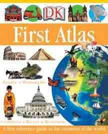 DK First Atlas: A First Reference Guide to the Countries of the World (DK First Reference) cover