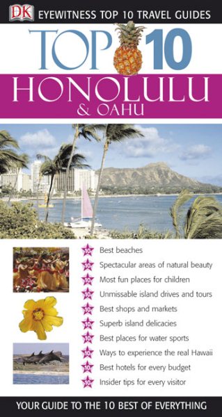 Top 10 Honolulu and Oahu (Eyewitness Top 10 Travel Guide) cover