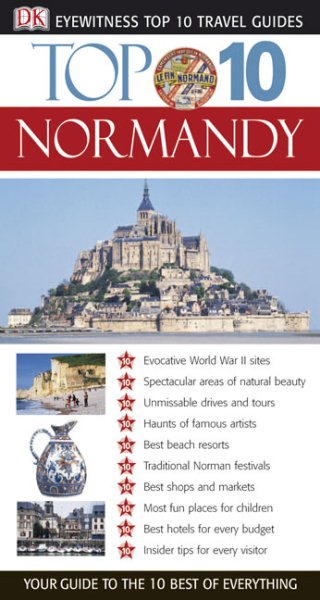 Top 10 Normandy (Eyewitness Top 10 Travel Guide) cover