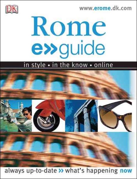 E.guide: Rome (Eyewitness Travel Guide) cover