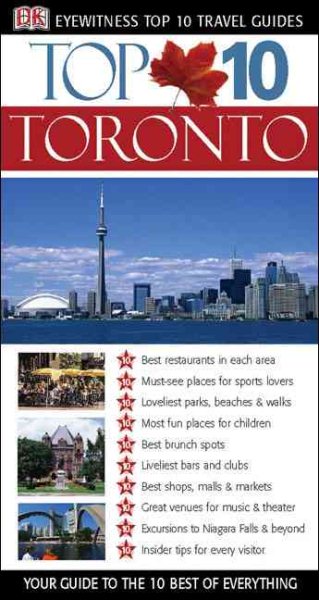 Top 10 Toronto (Eyewitness Top 10 Travel Guide) cover