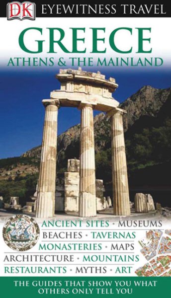 Greece Athens & the Mainland (Eyewitness Travel Guides) cover