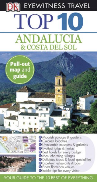 Top 10 Andalusia (Eyewitness Top 10 Travel Guide) cover