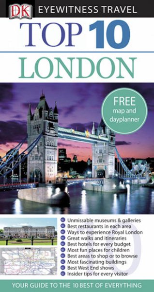 Top 10 London (Eyewitness Top 10 Travel Guides) cover