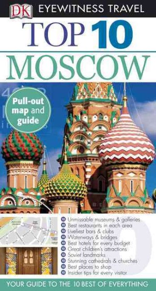 Top 10 Moscow (Eyewitness Top 10 Travel Guides) cover