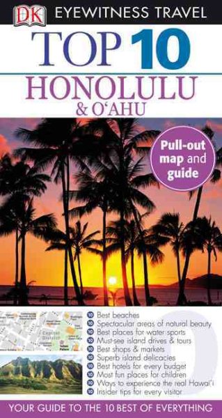 Top 10 Honolulu & Oahu (Eyewitness Top 10 Travel Guides) cover