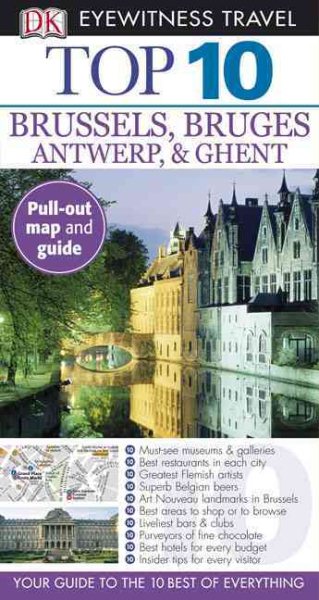 Top 10 Brussels (Eyewitness Top 10 Travel Guides) cover
