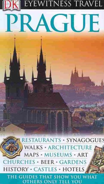 Dk Eyewitness Travel Guide Prague cover