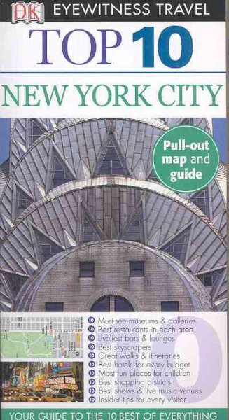 Top 10 New York (Eyewitness Top 10 Travel Guides) cover