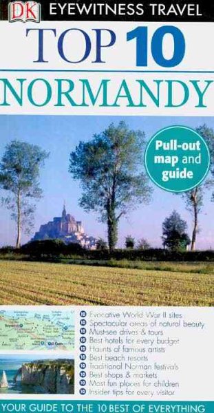Top 10 Normandy (Eyewitness Top 10 Travel Guides) cover