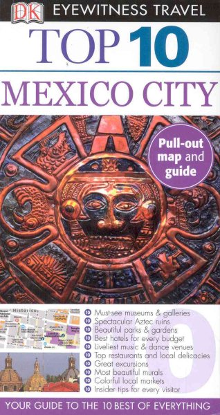Top 10 Mexico City (Eyewitness Top 10 Travel Guides) cover