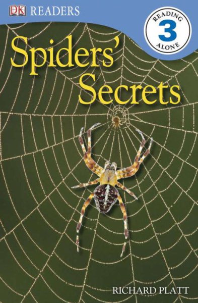 DK Readers L3: Spiders' Secrets cover