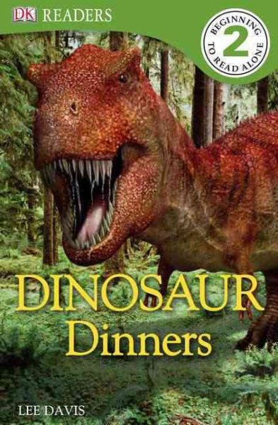 DK Readers L2: Dinosaur Dinners cover