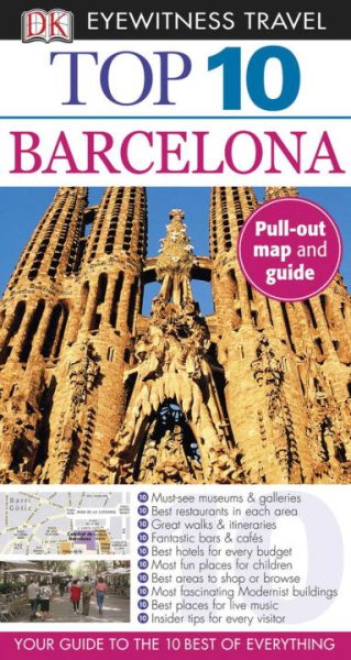 Top 10 Barcelona (Eyewitness Top 10 Travel Guide) cover