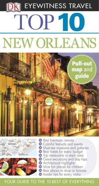 Top 10 New Orleans (Eyewitness Top 10 Travel Guide) cover