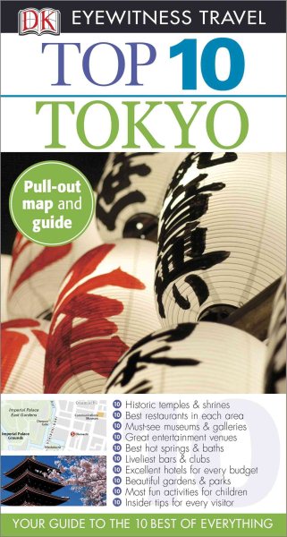 Top 10 Tokyo (Eyewitness Top 10 Travel Guide) cover