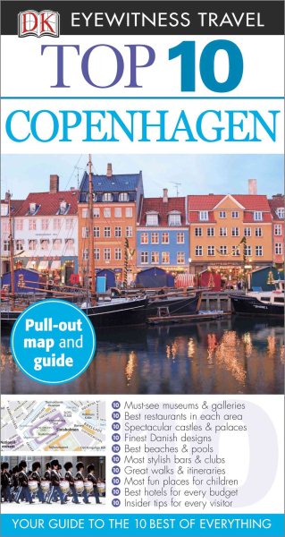 Top 10 Copenhagen (EYEWITNESS TOP 10 TRAVEL GUIDE) cover