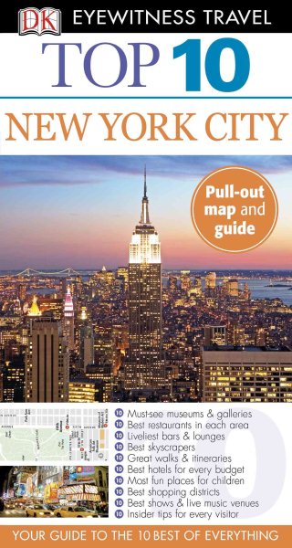 Top 10 New York City (EYEWITNESS TOP 10 TRAVEL GUIDE) cover