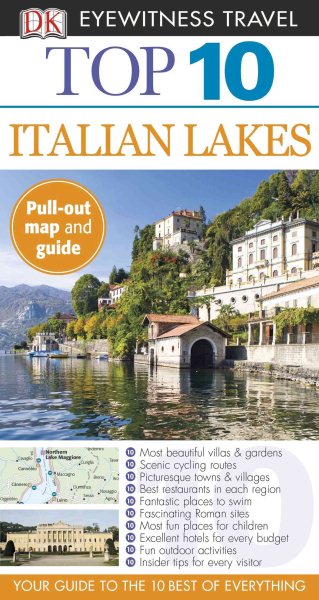 Top 10 Italian Lakes (Eyewitness Top 10 Travel Guide) cover