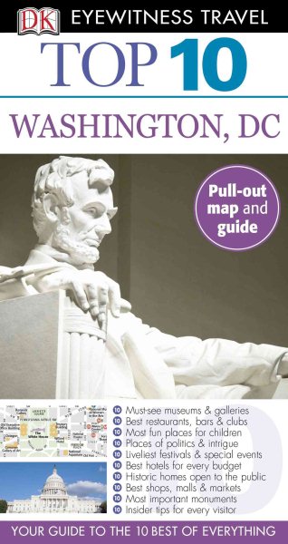 Top 10 Washington DC (Eyewitness Top 10 Travel Guide) cover